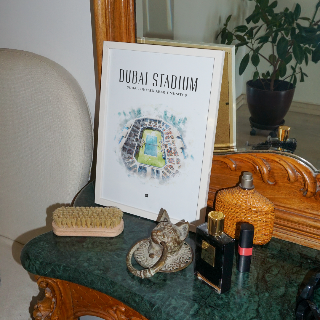 Dubai Stadium Framed Print