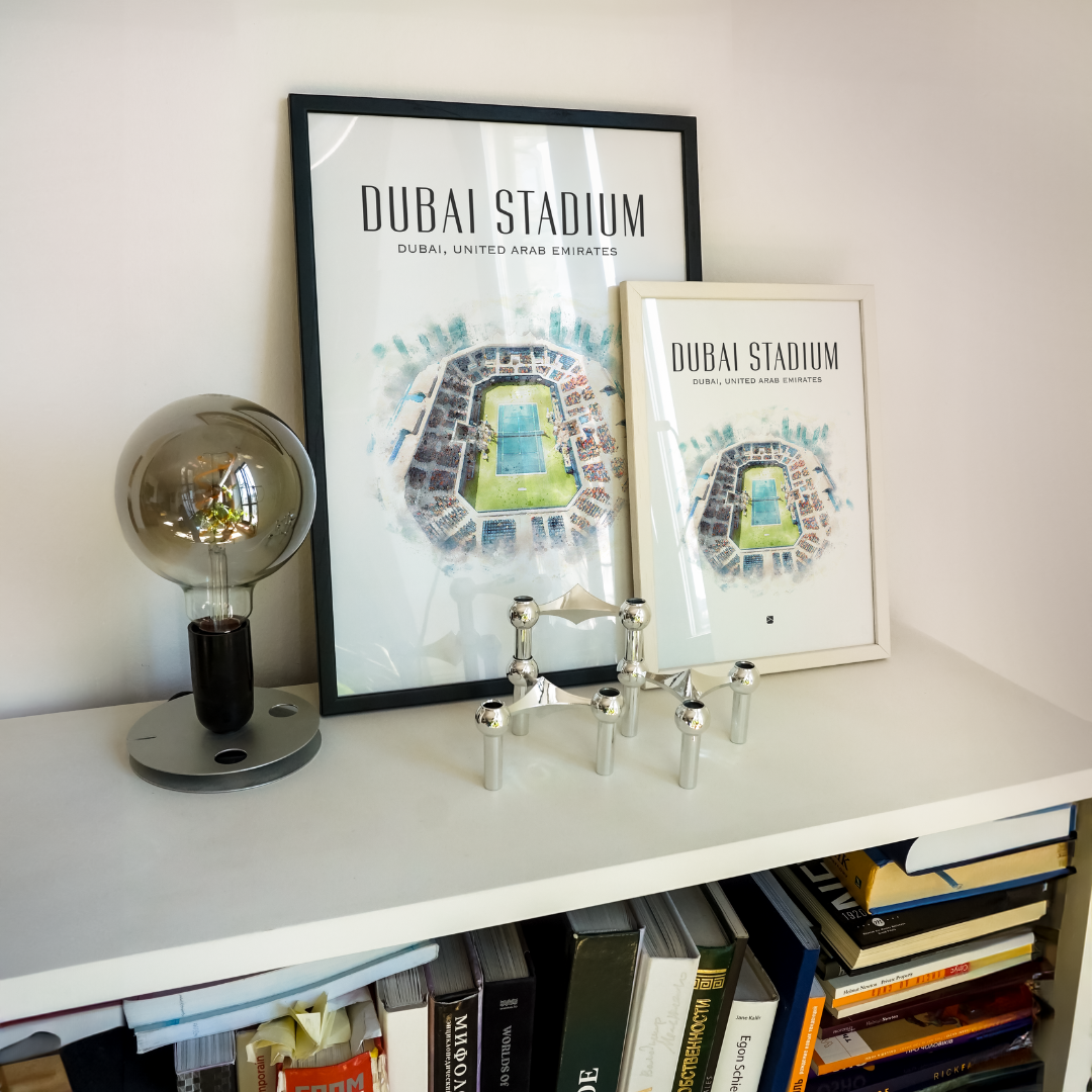 Dubai Stadium Framed Print