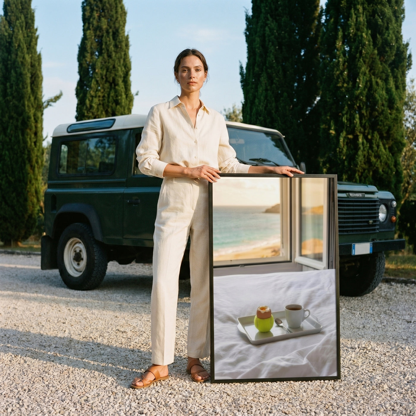 First Serve Framed image 1