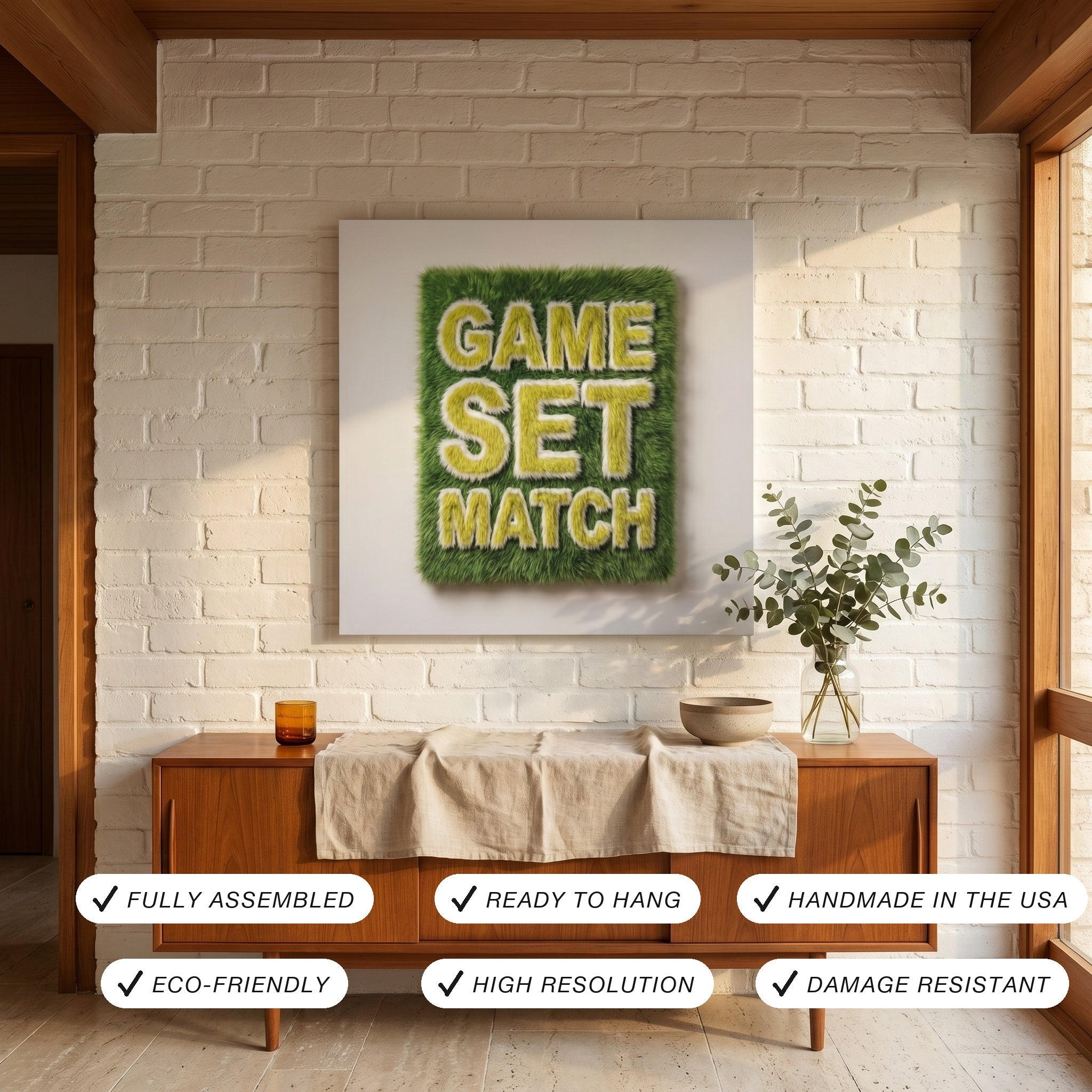 Game Set Match Canvas USP