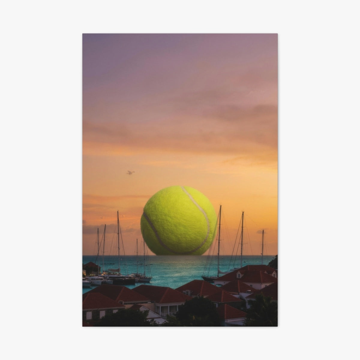 Harbour Moon Canvas