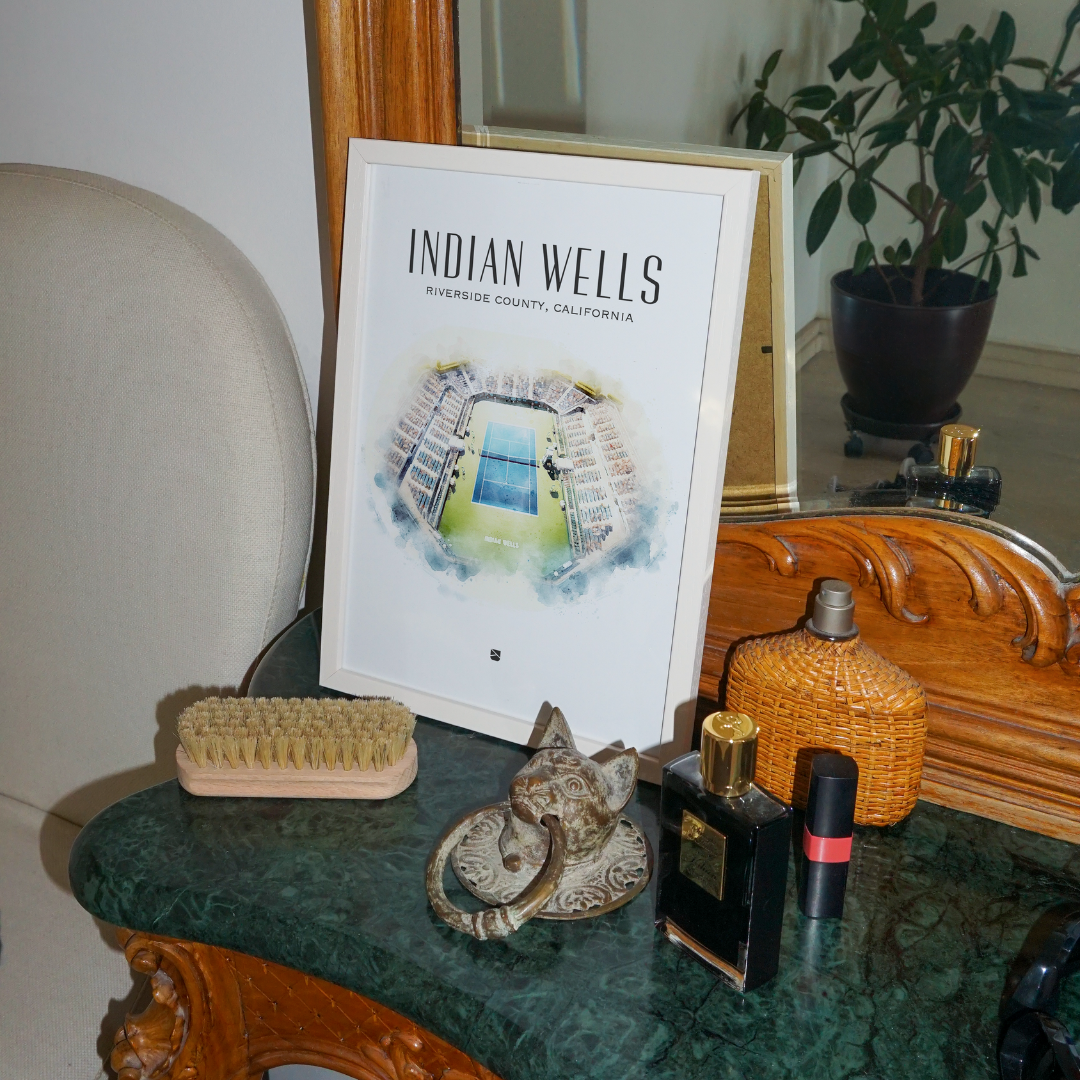 Indian Wells Framed Print