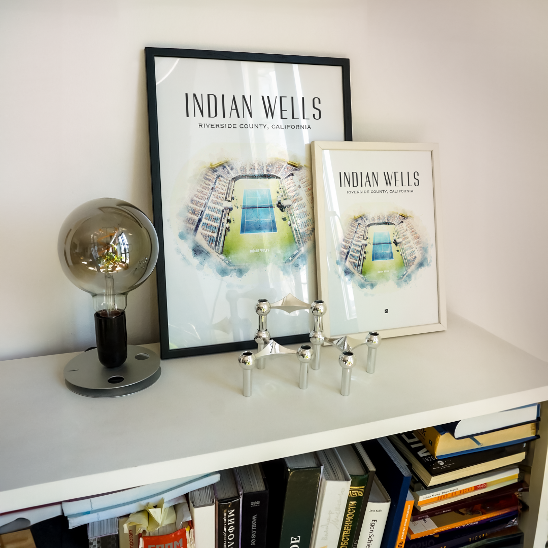 Indian Wells Framed Print