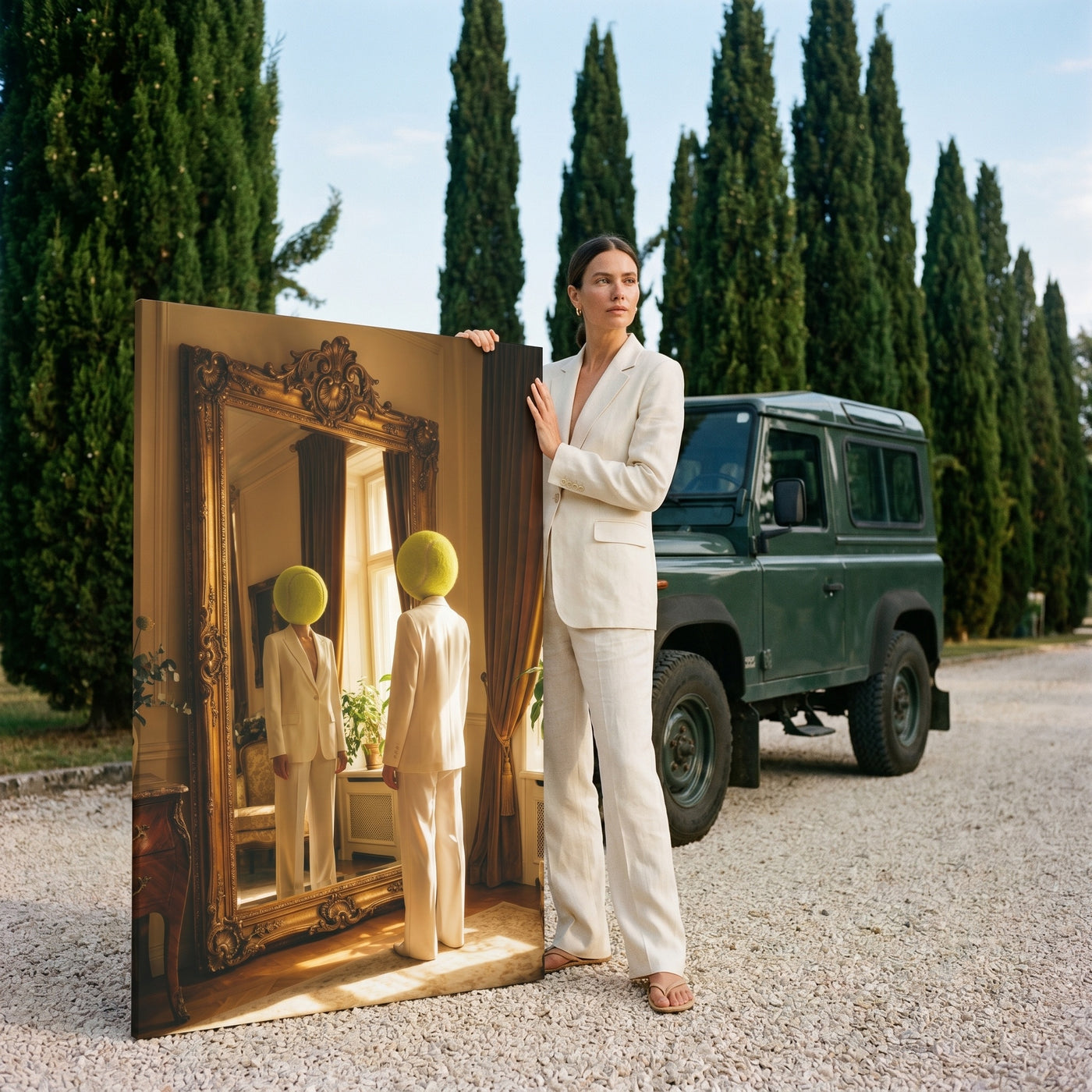 Mirror Match Canvas image 1