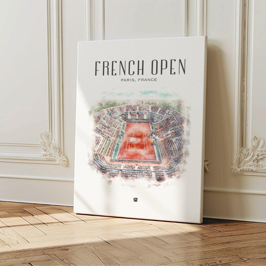 French Open Canvas