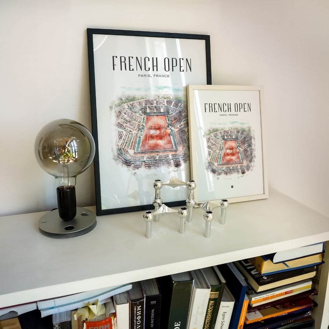 French Open Framed Print