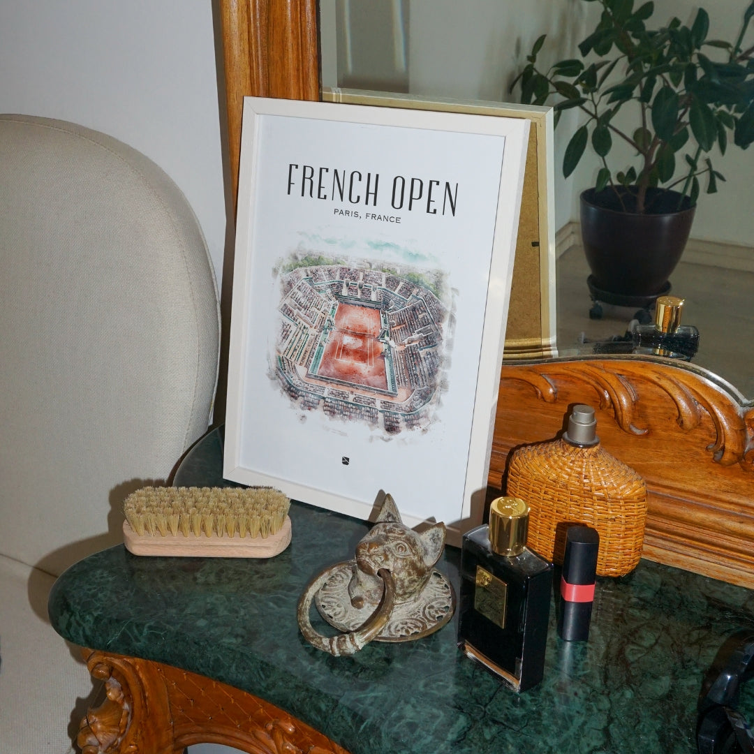 French Open Framed Print