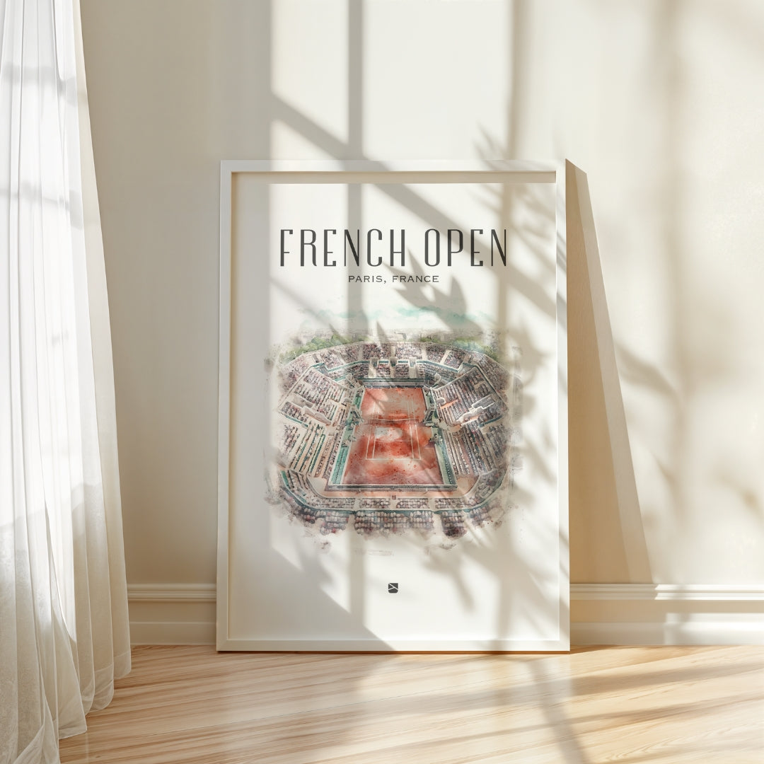 French Open Framed Print