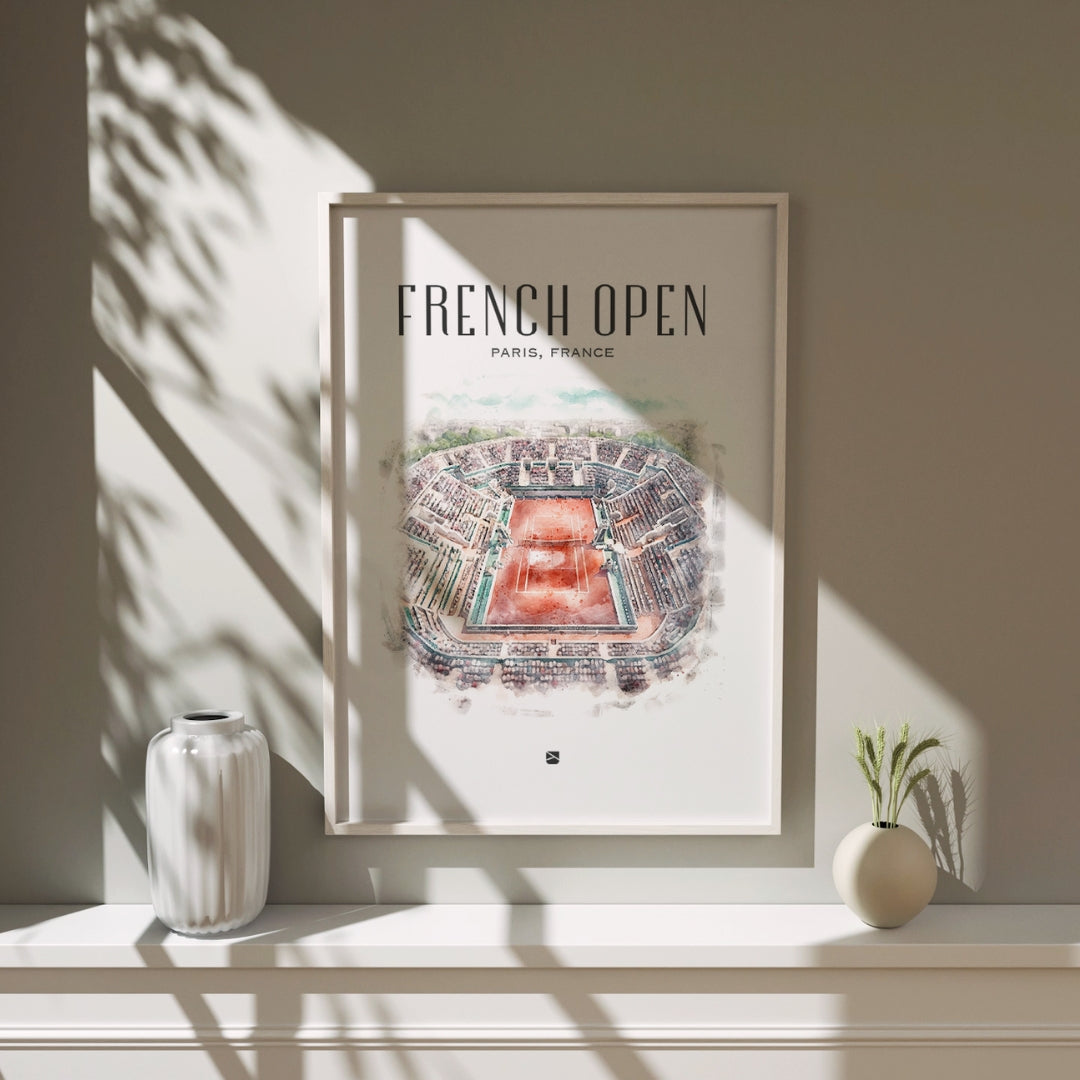 French Open Framed Print