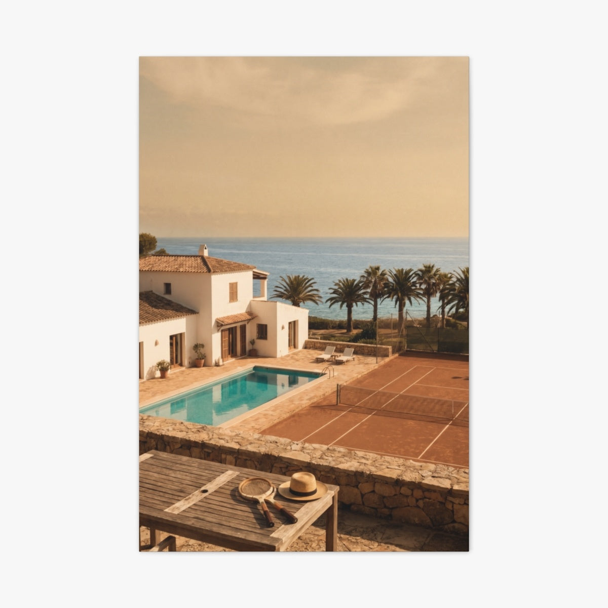 Poolside Canvas