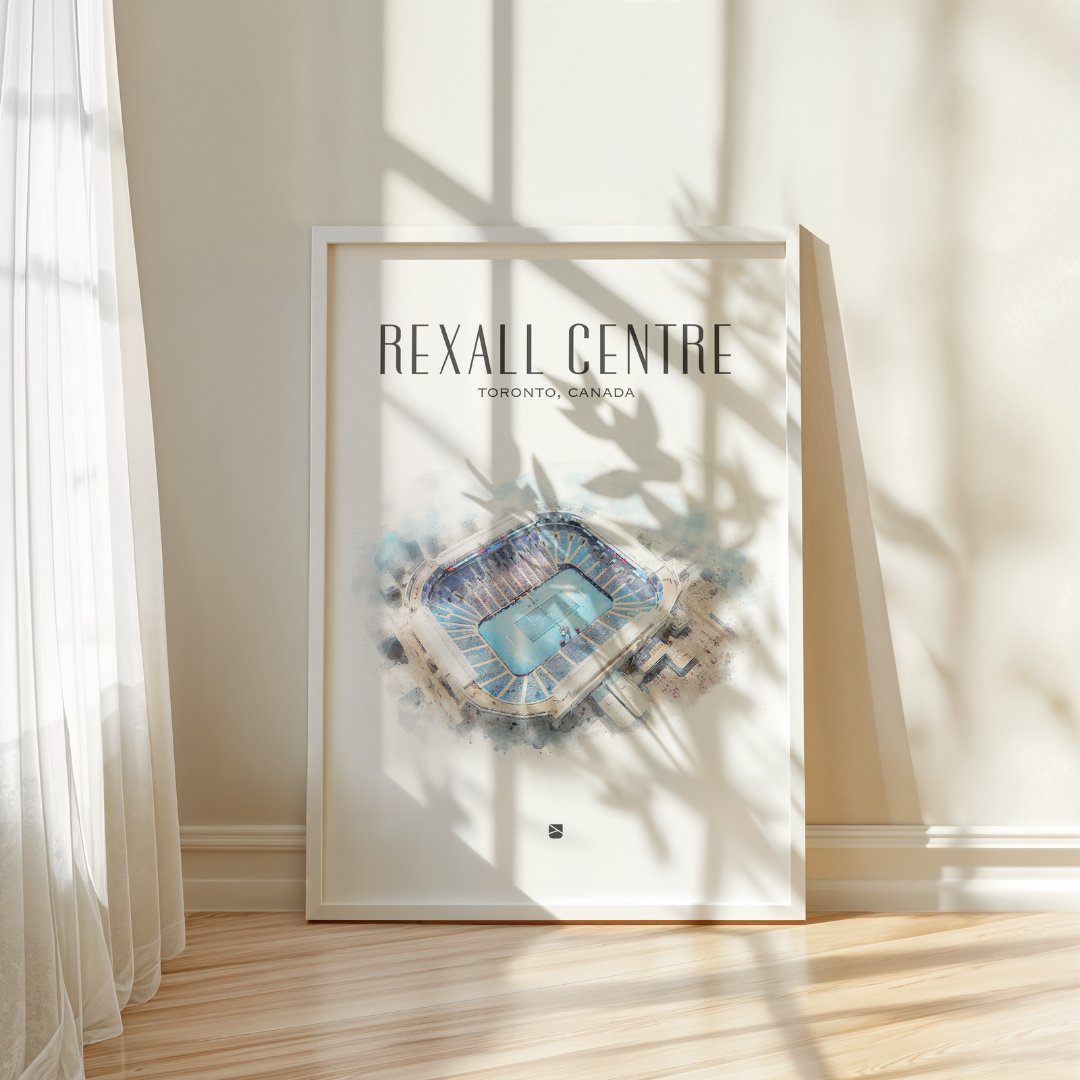 Rexall Centre Framed Print