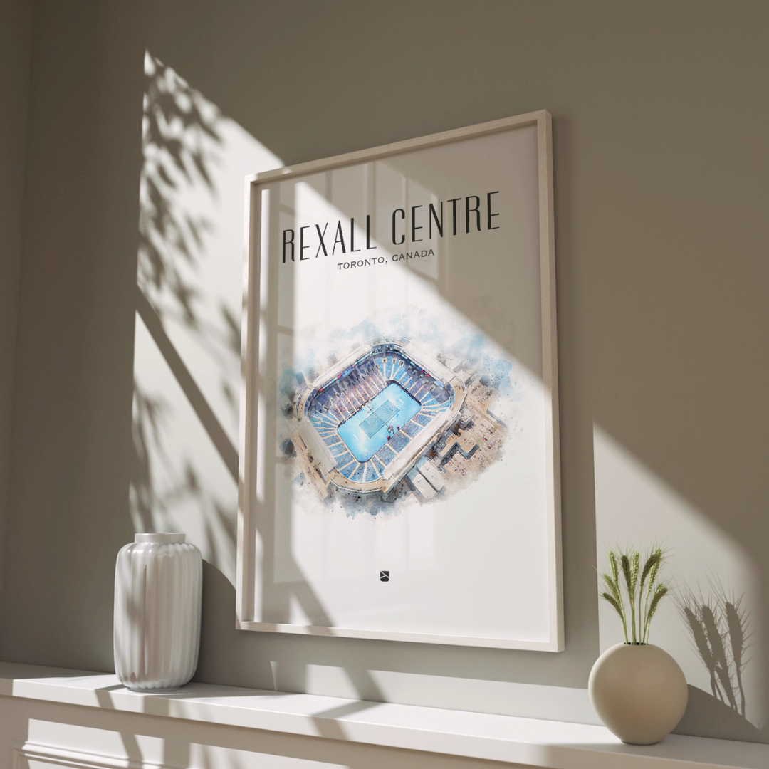 Rexall Centre Framed Print