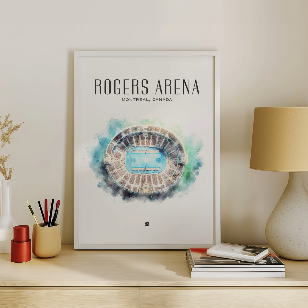 Rogers Arena Framed Print