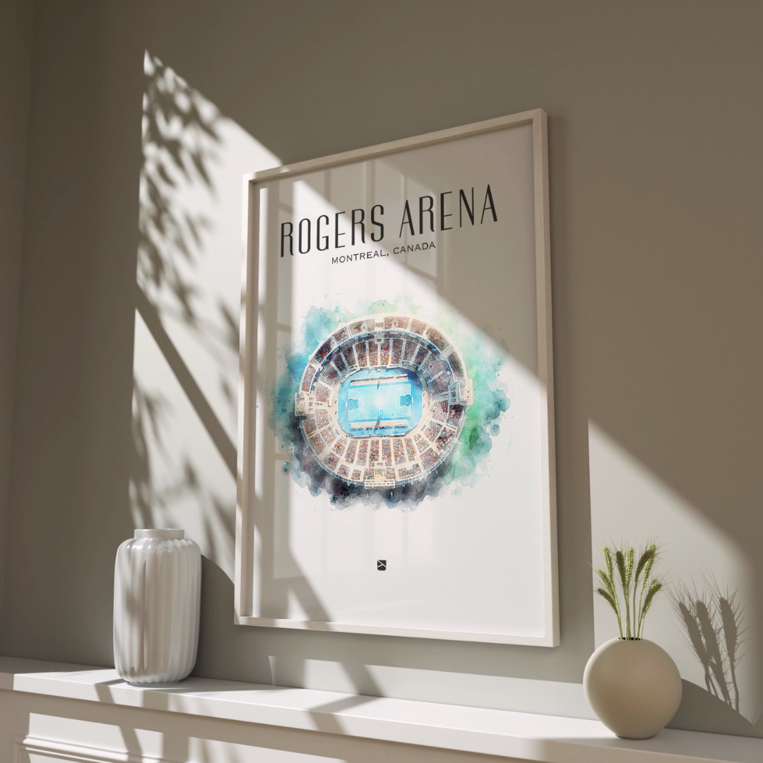 Rogers Arena Framed Print