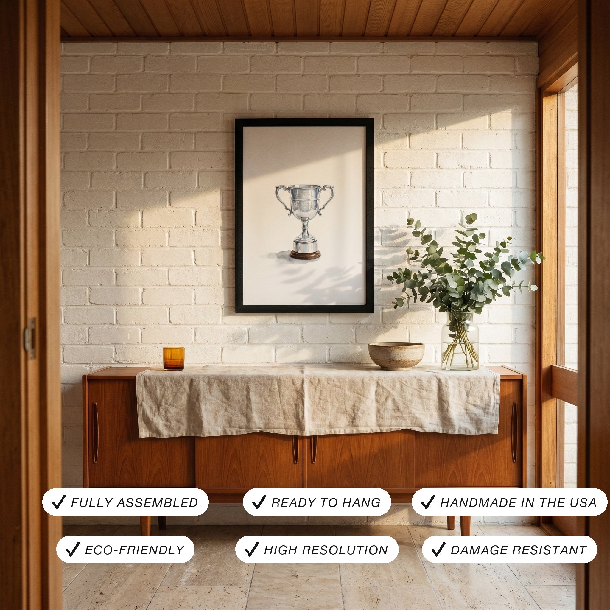 Silverware Framed USP